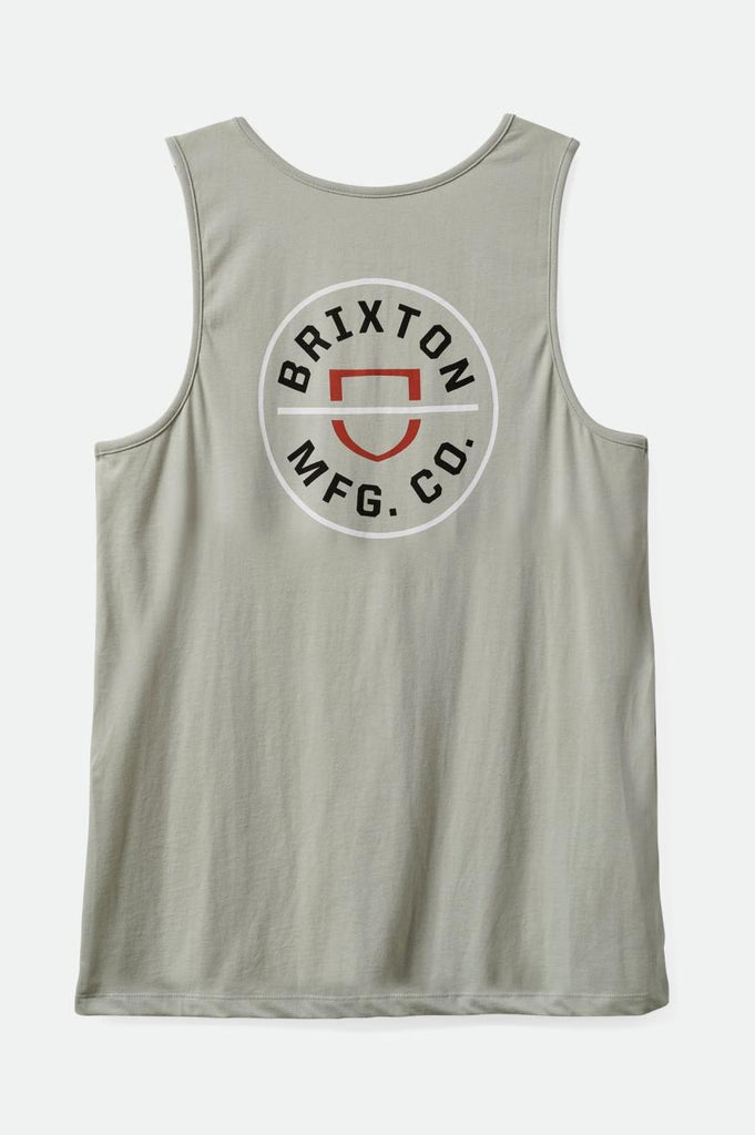 Brixton Crest Tank Top - Mineral Grey