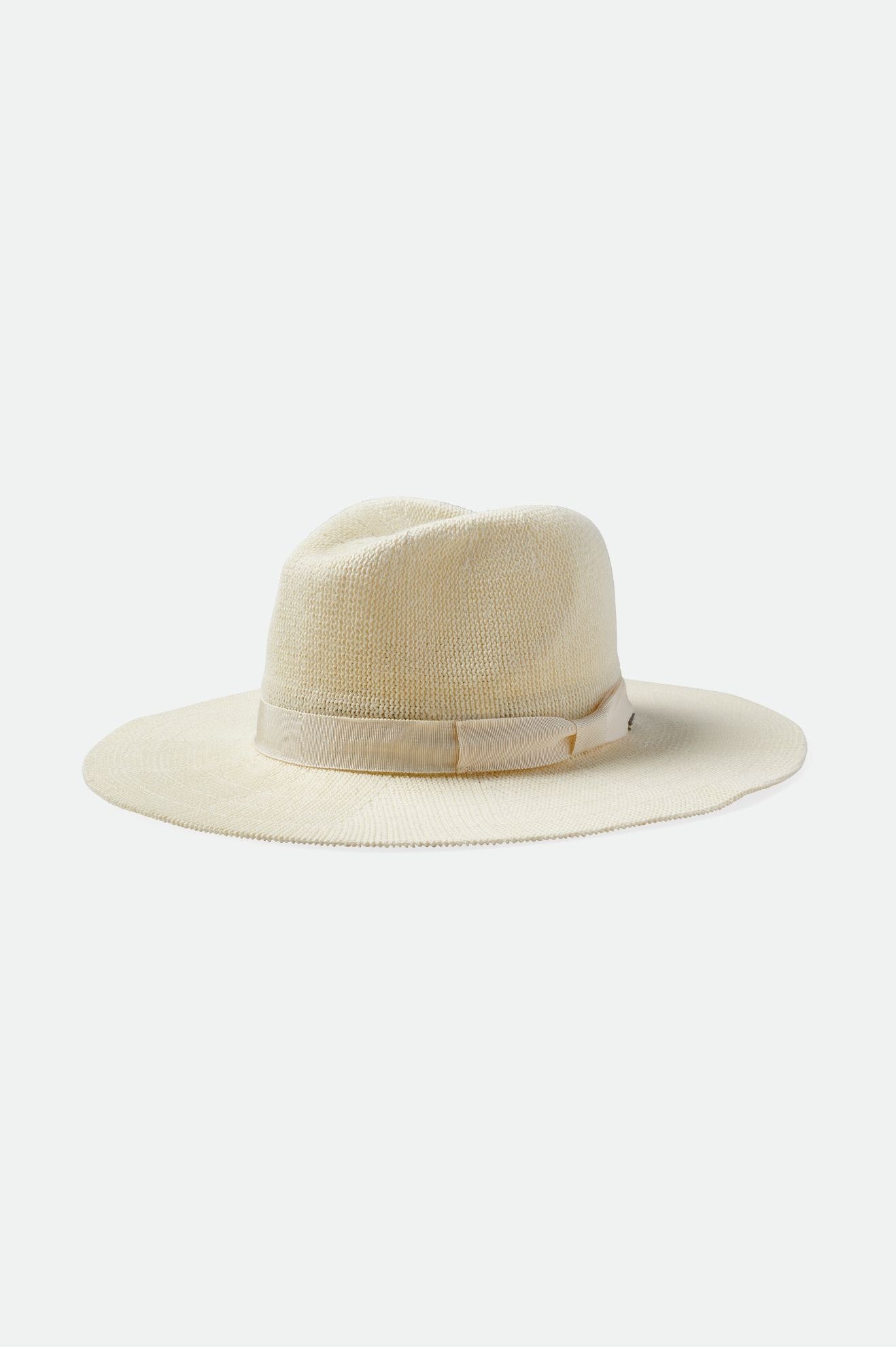 Brixton Women's Lyons Straw Packable Knit Hat - Natural | Profile
