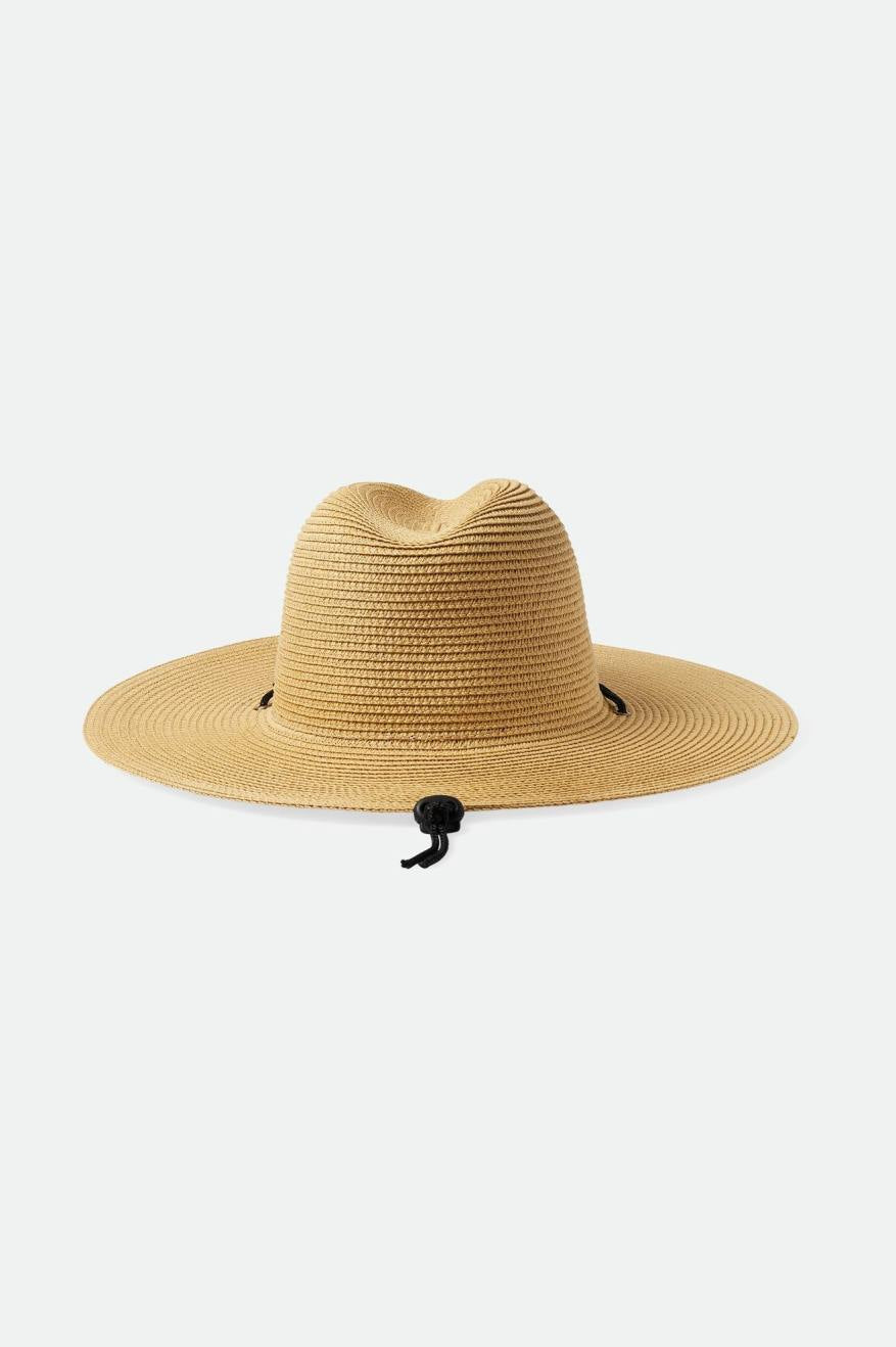 Brixton Unisex Mitch Packable Sun Hat - Tan | Back