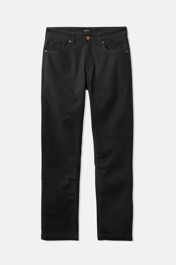 Brixton Men's Builders 5-Pocket Pant - Black | Profile