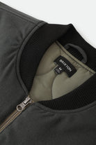 Men's Builders Abraham Reversible Vest in the color Black/Olive Surplus - Additional Laydown image