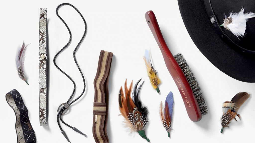 Add Hat Accessories to your headwear.