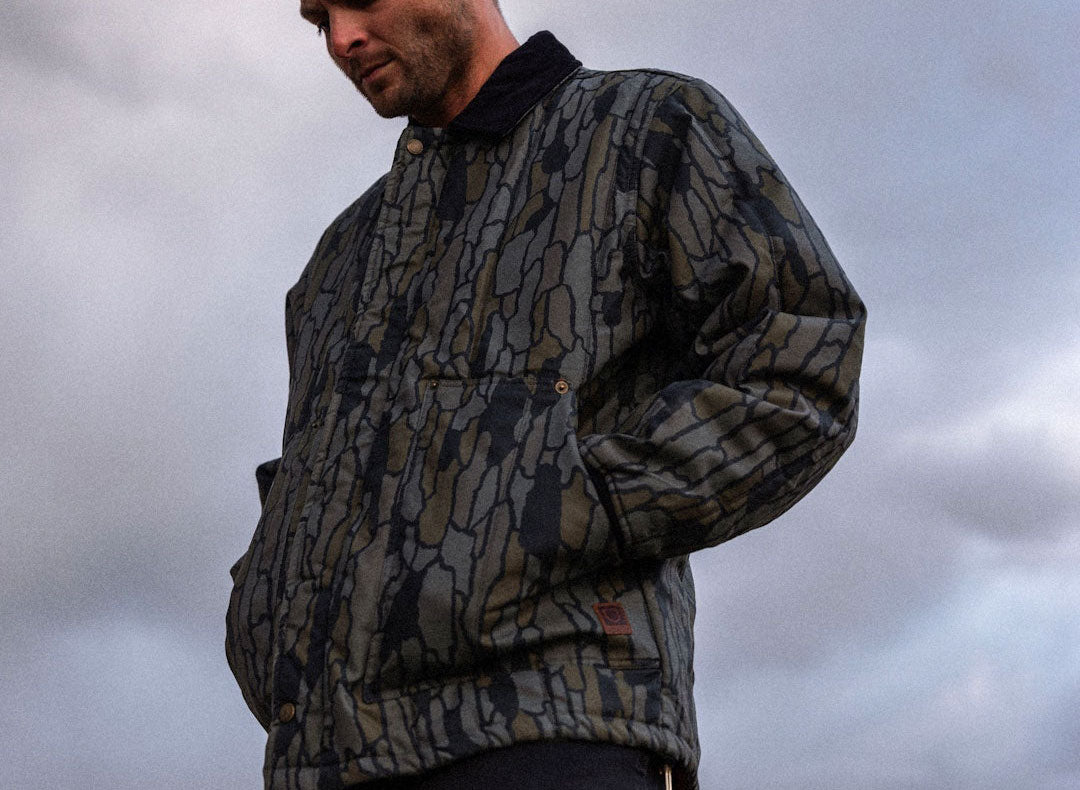Men's Builders Ranch Jacket in Bark Camo – Brixton Europe