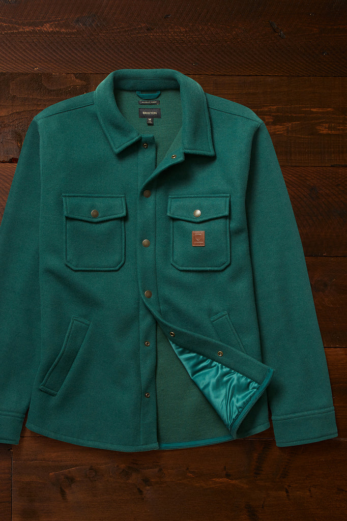 Brixton Durham Felted Stretch Jacket - Pine Needle