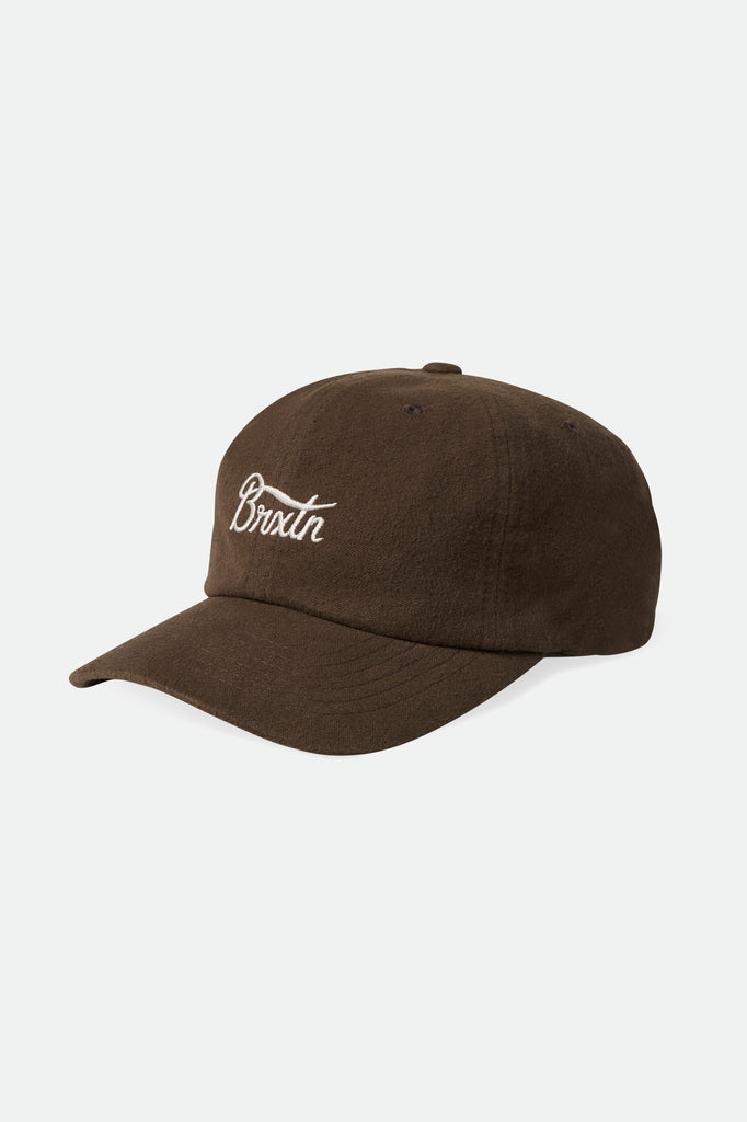 Brixton Stith MP Adjustable Hat - Bison/Off White