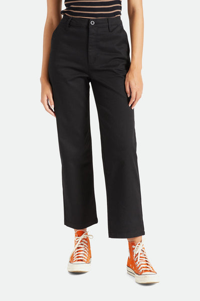 Women's Victory Straight Leg Chino Pants - Black – Brixton Europe