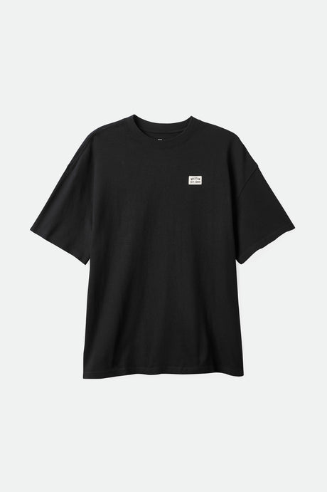 Woodburn Heavyweight Relaxed T-shirt - Black Classic Wash