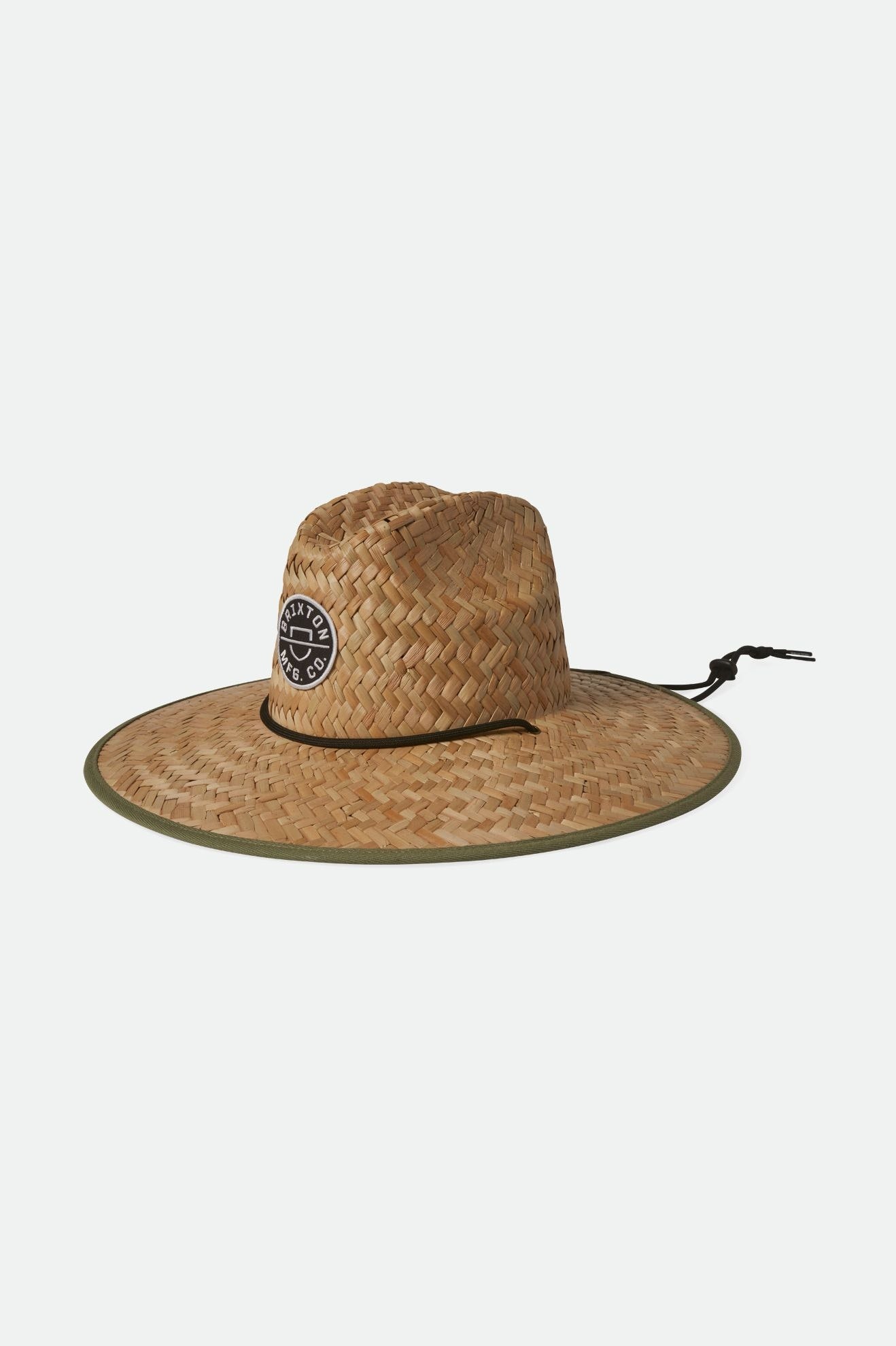 Brixton Unisex Crest Sun Hat - Tan/Olive Surplus | Profile