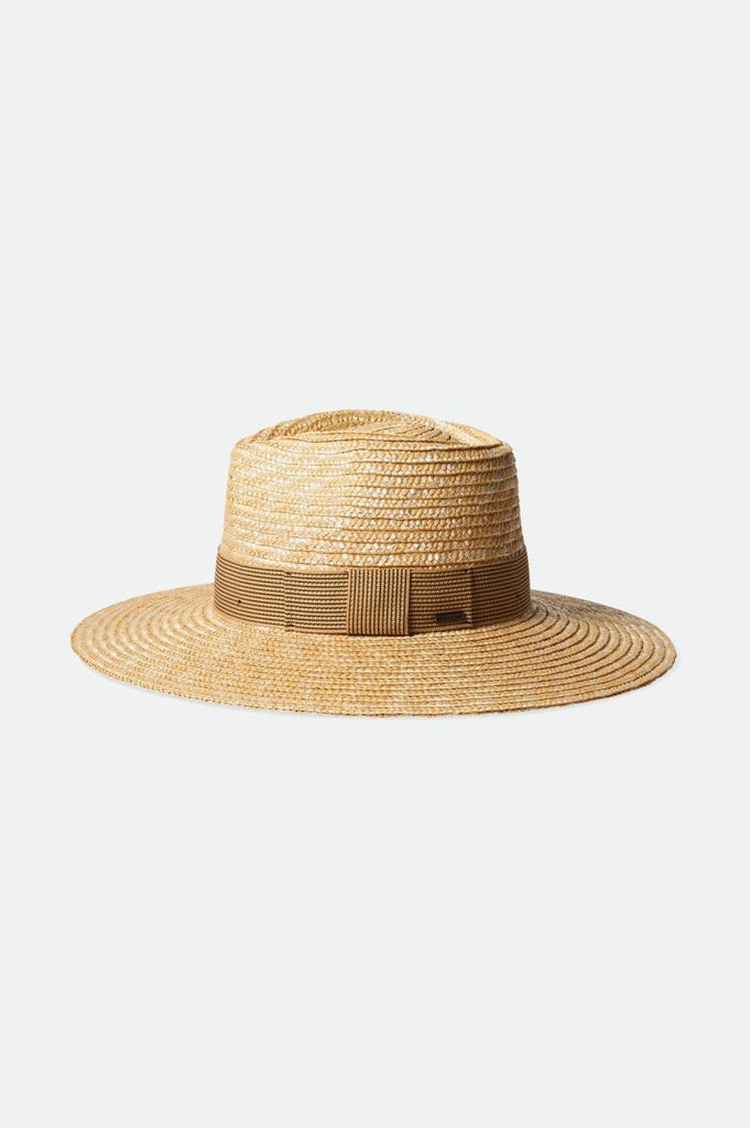 Brixton Joanna Straw Hat - Honey/Mojave/Black