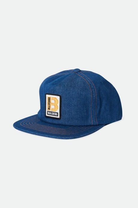 Brixton Men's Builders Adjustable Hat - Denim | Main