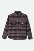 Men's Altered Threads Overshirt in the color Multi Blanket Stripe - Front Product View