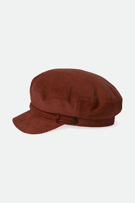 Brixton Women's Fiddler Fisherman Cap - Terracotta | Extra Shot