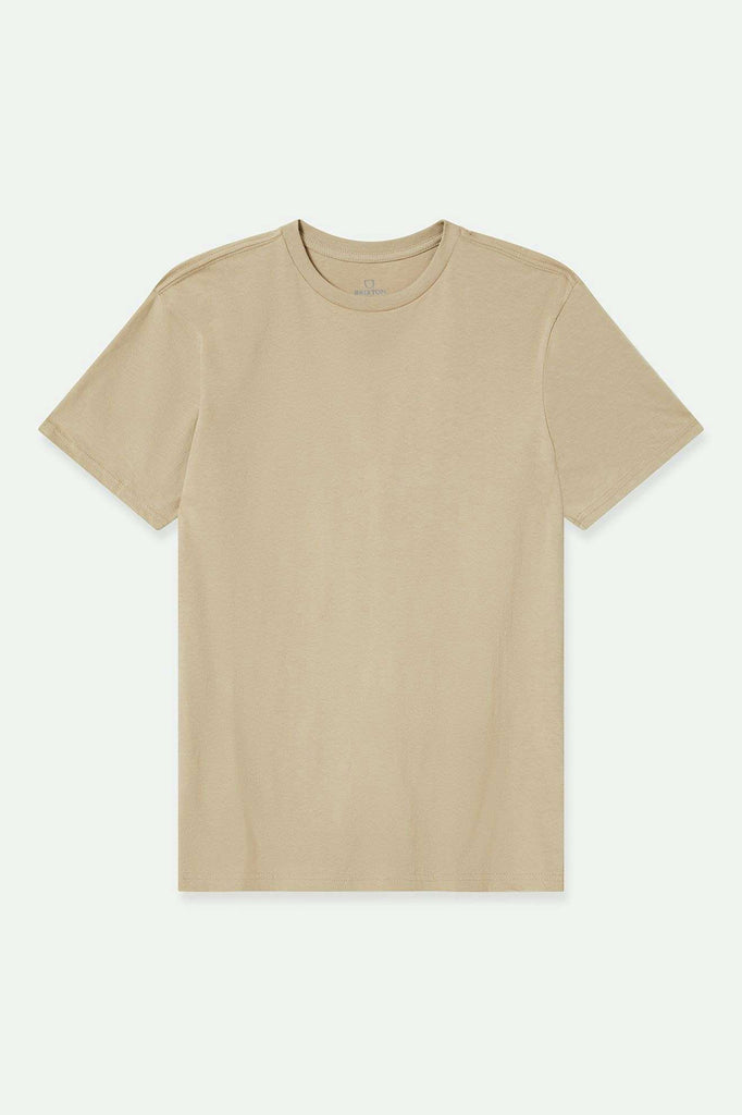 Brixton Men's Premium Cotton S/S Tailored T-Shirt - Oatmeal | Main