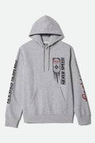 Men's Coors Light Silver Speed Hoodie in the color Heather Grey - Front Product View
