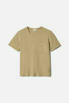 Women's Carefree Organic Garment Dye Perfect T-Shirt in the color Elm - Front Product View