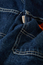 Women's Wrap Skort in the color Rinse Denim - Additional Laydown image