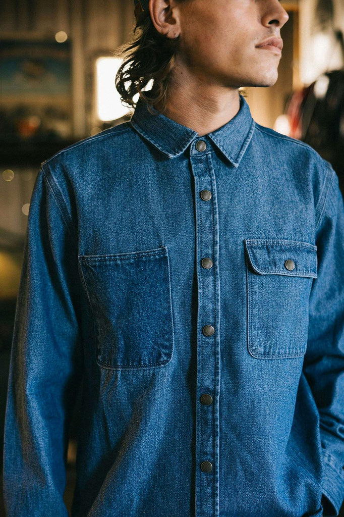 Men's Lifestyle 2 | Reserve Assembly Overshirt - Union Herringbone