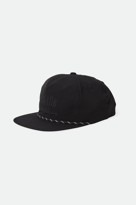 Brixton Men's Persist MP Snapback - Black | Profile