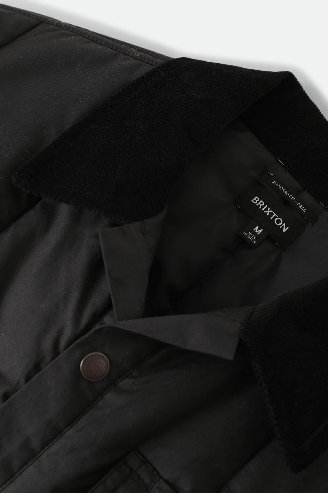 Men's Cass II Jacket in the color Black - Additional Laydown image