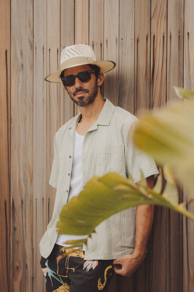 Brixton Bandera Reserve Straw Hat - Natural