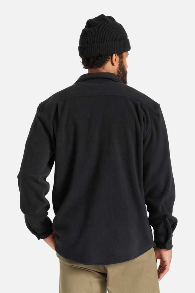 Brixton Bowery Arctic Stretch L/S Fleece - Black