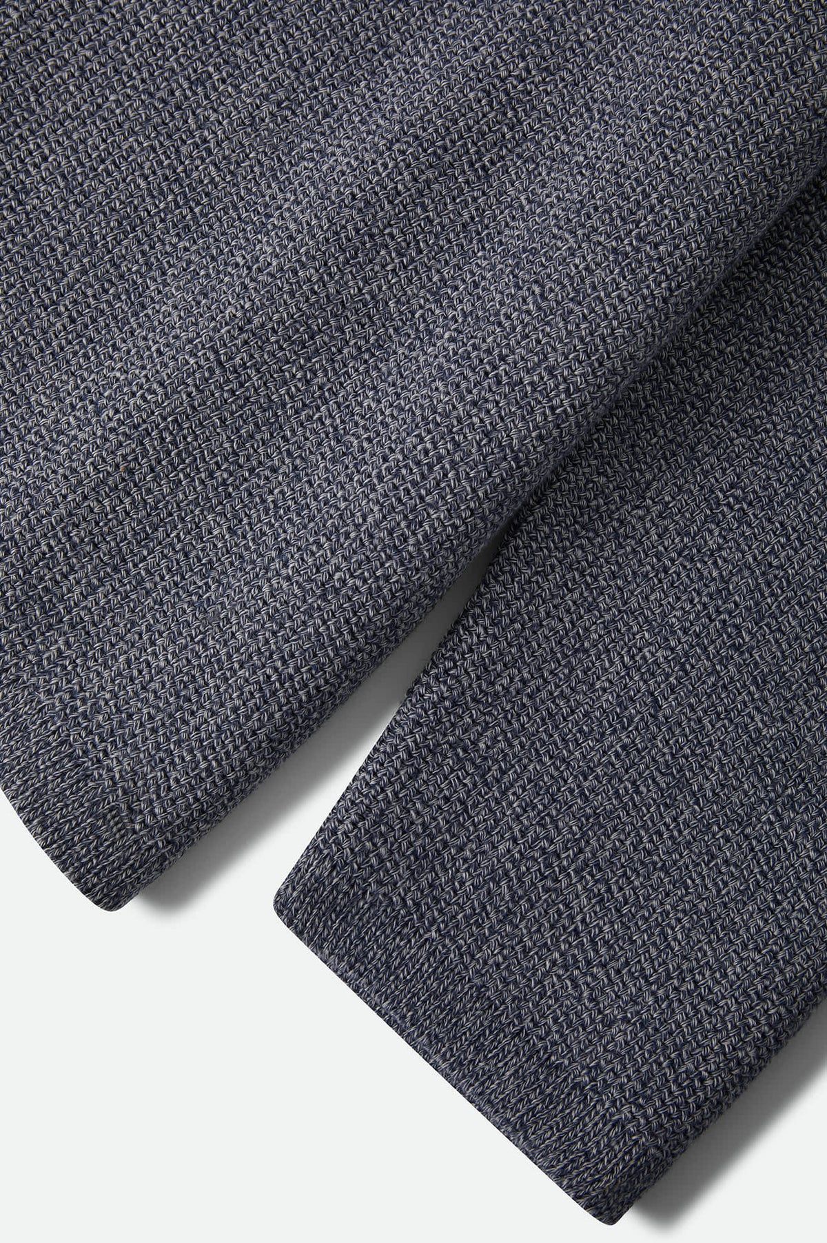 Men's Belgrade Sweater in the color Marled Blue - Additional Laydown image