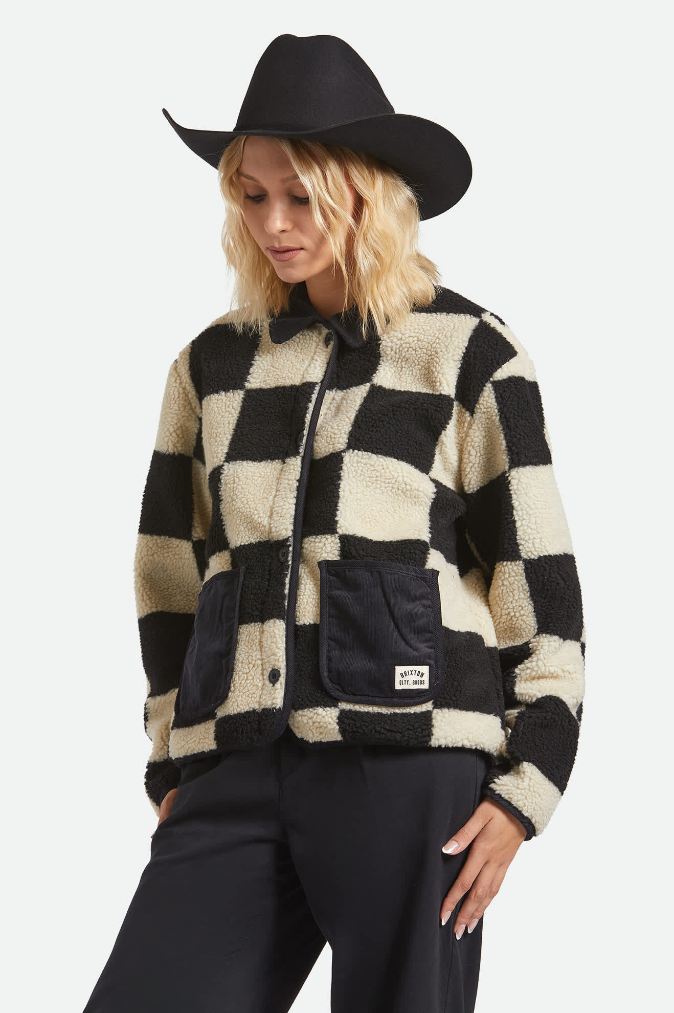 Unisex Laredo WTHR GUARD™ Cowboy Hat in the color Black/Black - Women's Front View