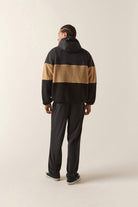 Men's Journey Tech Hoodie Fleece in the color Black/Sand - Additional Fit image
