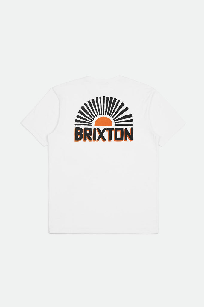 Brixton Men's Fairview S/S Tailored Tee - White | Back