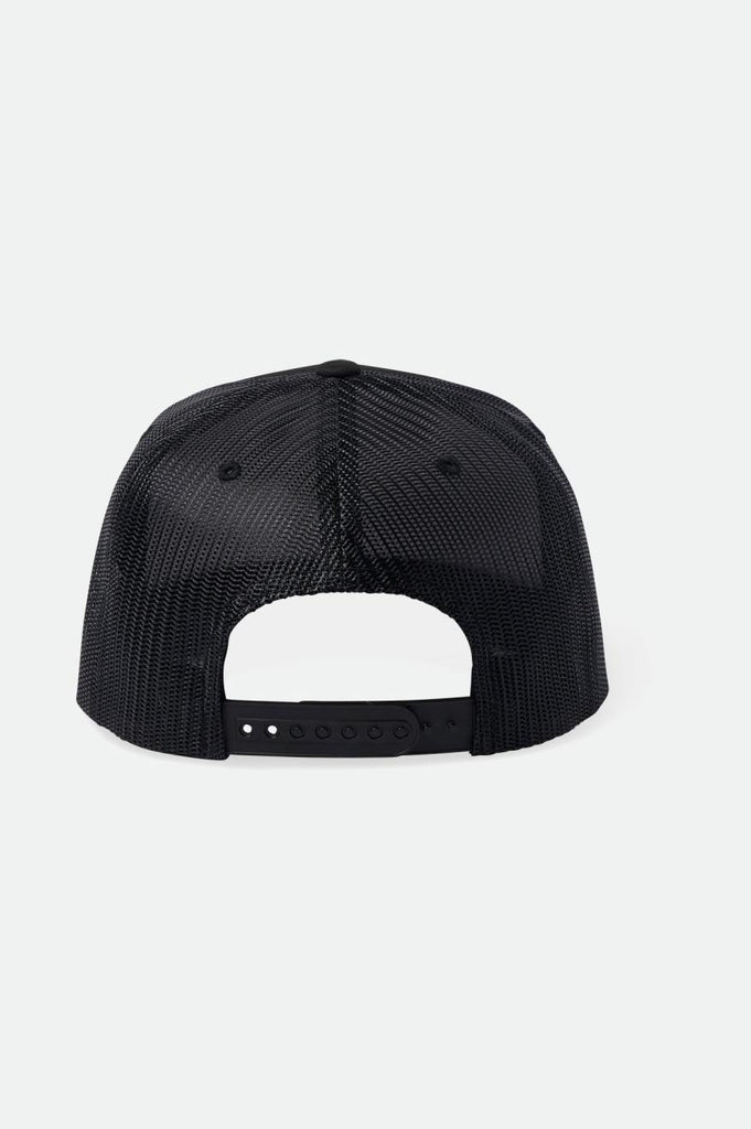 Brixton District HP Trucker Hat - Black/Black