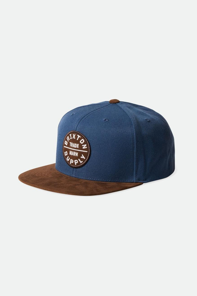 Brixton Oath III Snapback - Ombre Blue/Desert Palm