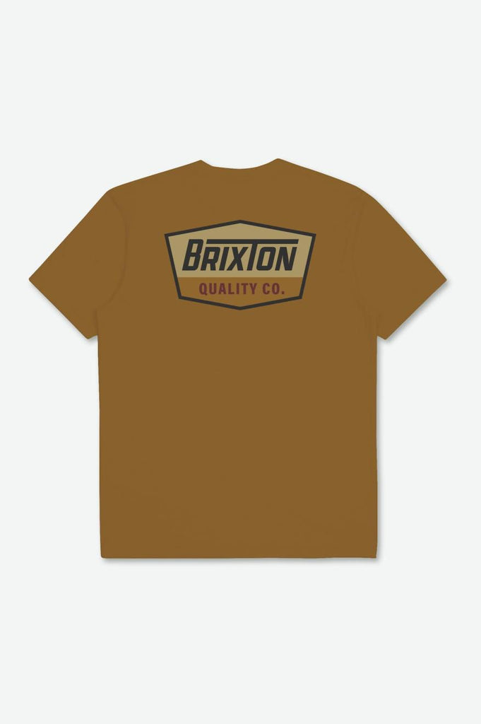 Brixton Regal S/S Standard Tee - Golden Brown/Washed Black