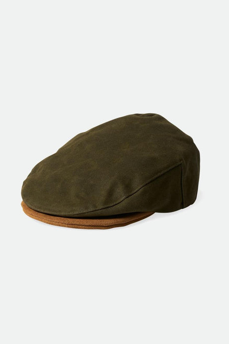 Hooligan Flat Cap - Olive Surplus/Tan