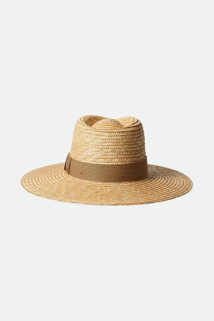 Brixton Joanna Straw Hat - Honey/Mojave/Black