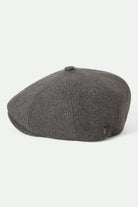 Unisex Brood Flannel Snap Cap in the color Dark Heather Grey/Washed Navy - Additional Laydown image
