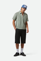Men's Choice Chino Baggy Short in the color Black - Men's Featured View