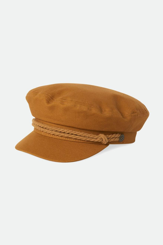 Fiddler Fisherman Cap Golden Brown – Brixton Europe