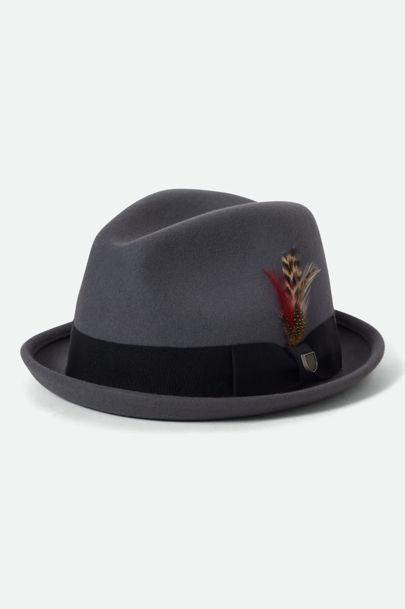 Unisex Gain Fedora in the color Future Grey - Front Product View