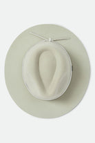 Unisex Wesley Fedora in the color Seafoam - Additional Laydown image