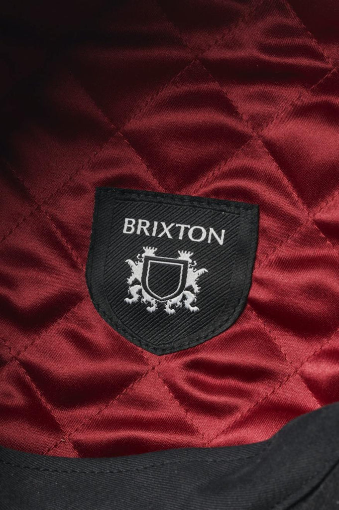 Brixton Brood Baggy Newsboy Cap - Black