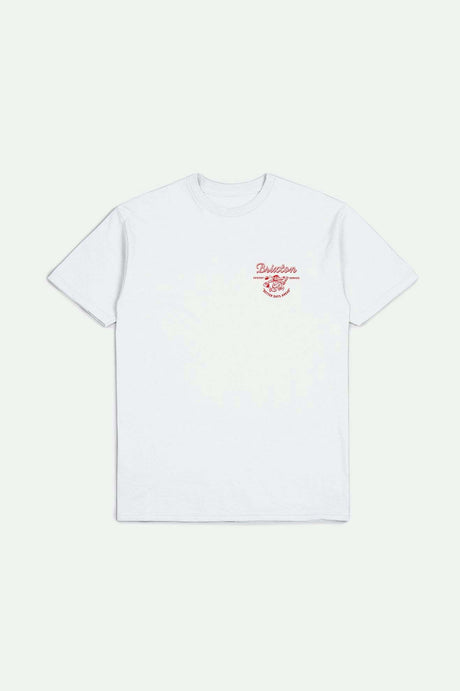 Brixton Men's Better Days S/S Standard T-Shirt - White | Main