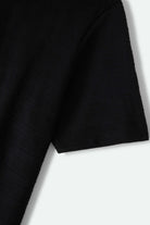 Men's Stereo Polo in the color Black - Additional Laydown image