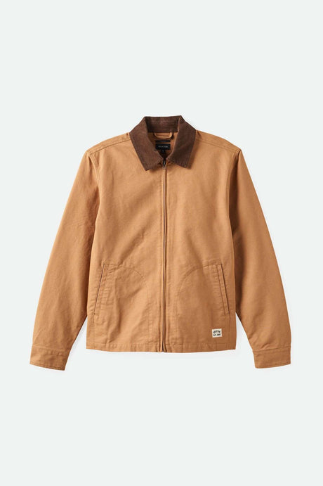 Brixton Men's Mechanic Garage Jacket - Tobacco Brown | Main