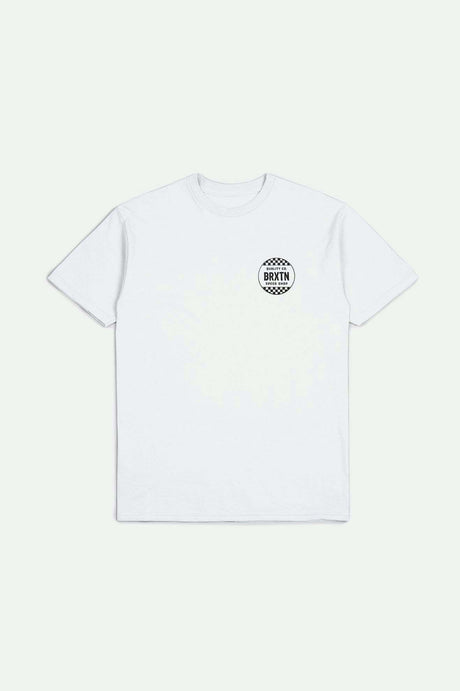 Brixton Men's Gateway S/S Standard T-Shirt - White | Main