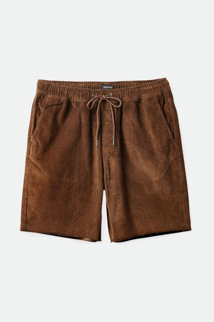 Brixton Madrid II Corduroy Short 8" - Dark Earth