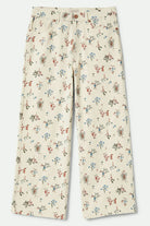 Women's Margo Cropped 5-Pocket Pant in the color Whitecap - Front Product View