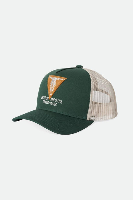 Gunston Netplus MP Trucker Hat - Pine Needle/Off White