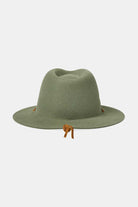 Brixton Unisex Wesley Weather Guard Packable Fedora - Light Moss | Back