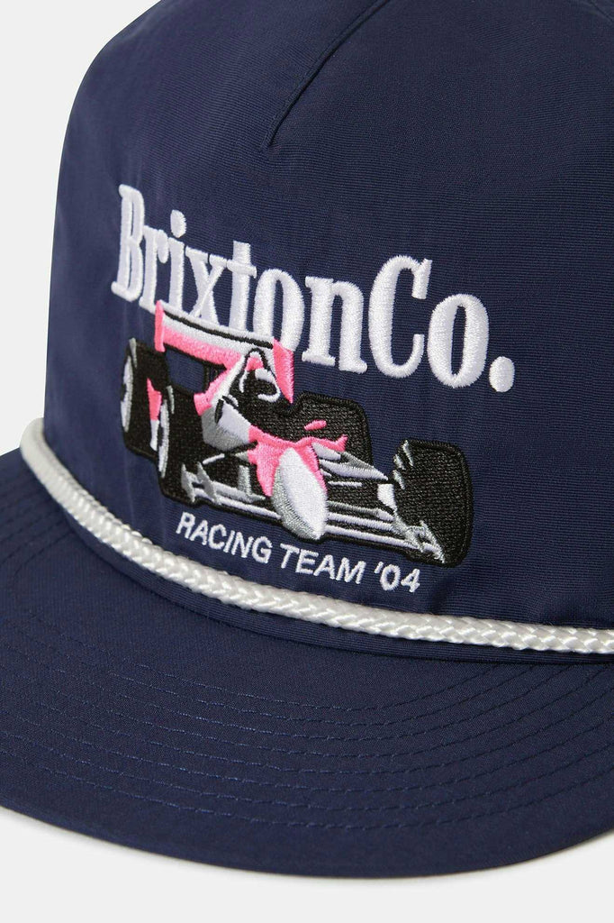 Brixton Unisex Neon Formula HP Snapback - Navy | Extra Shot