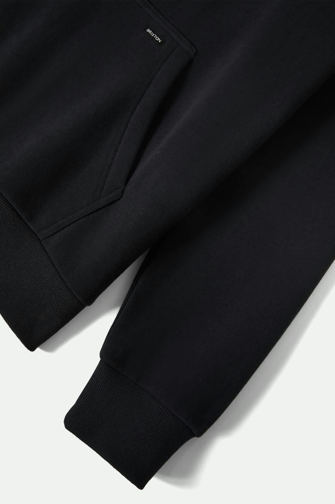 Men's Ford Built Tough Fleece Hoodie in the color Burnt Rubber - Additional Laydown image